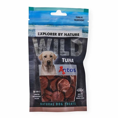 Antos Wild Snacks Tuna Läcker Tonfiskmynt 80g